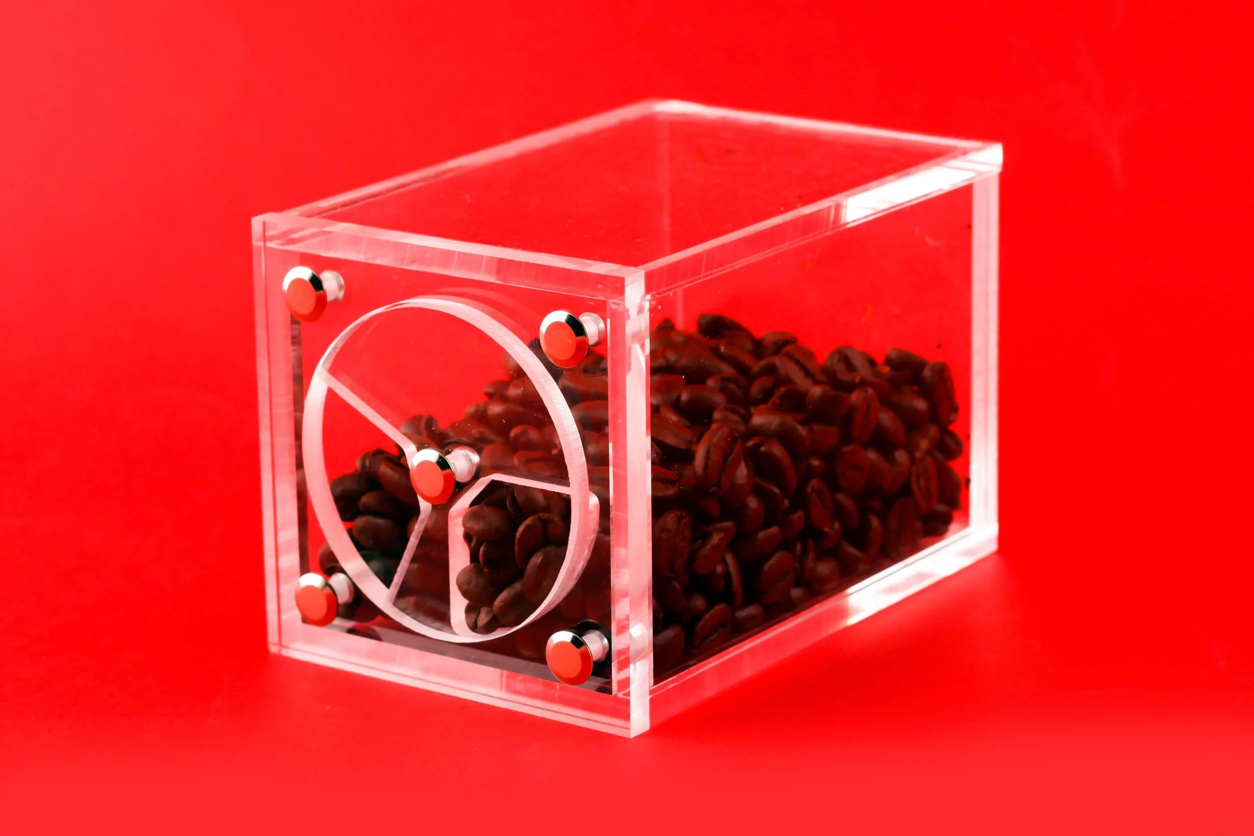 pudełko z plexi przezroczystej